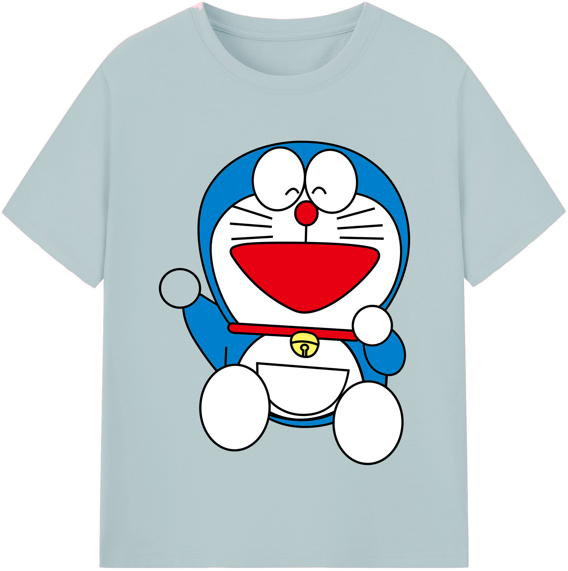（画像用） ドラえもん Doraemon 綿100％半袖Tシャツ（フロントプリント）
